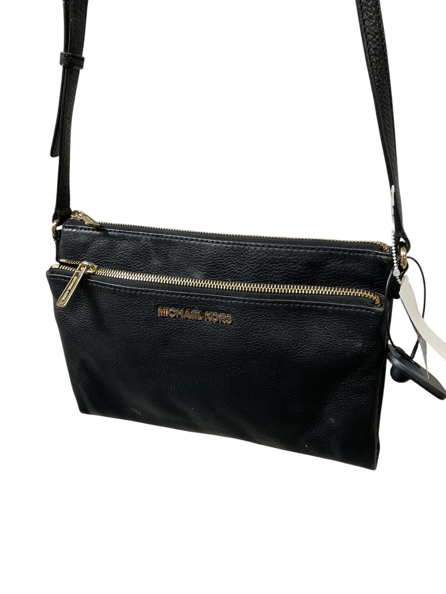 Crossbody Designer By Michael Kors In Black, Size:Medium
