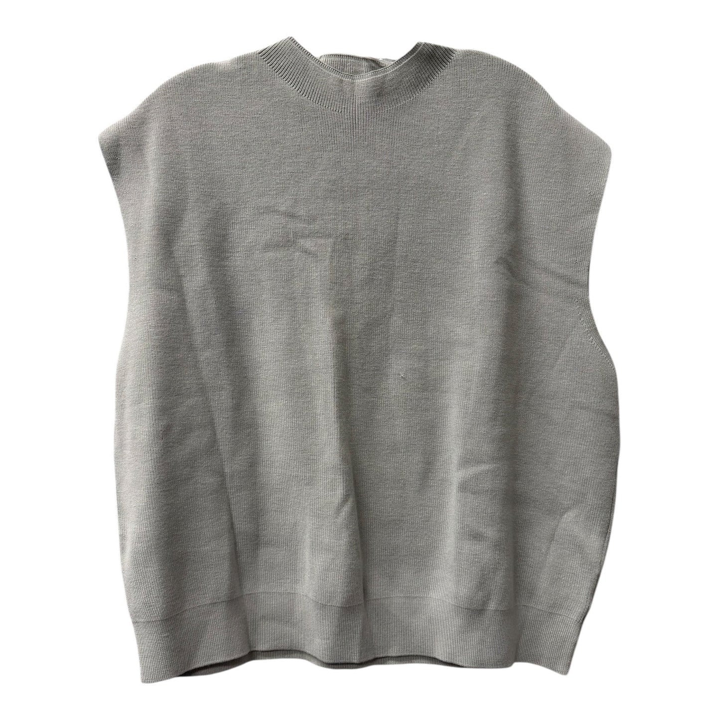 Top Sleeveless By URBAN REVIVO In Grey, Size:1X
