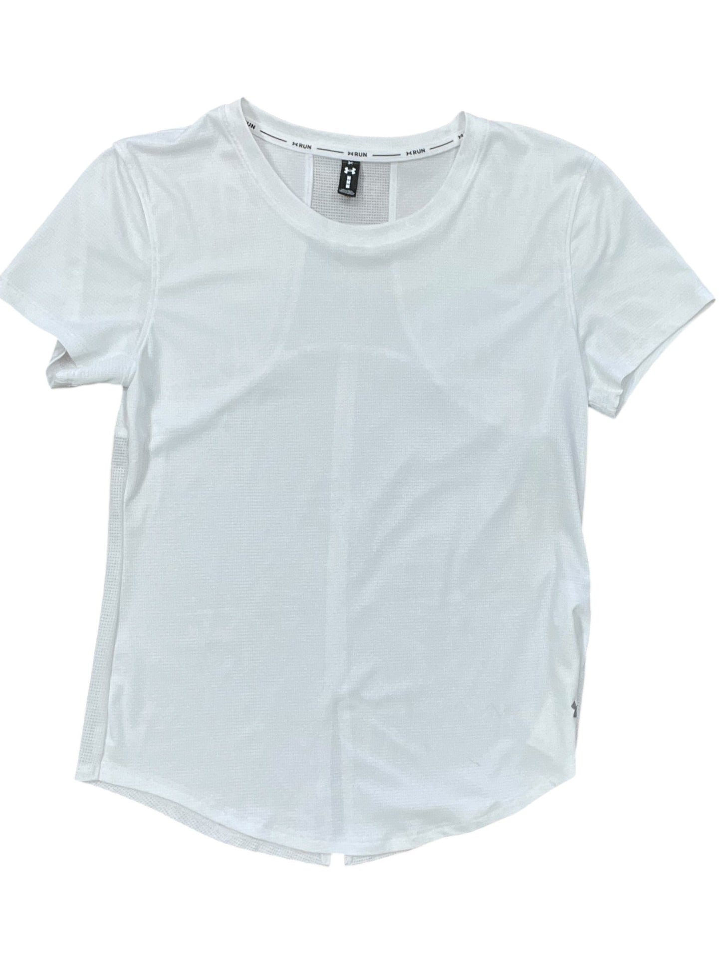 Athletic Top Ss By Under Armour In White, Size:M