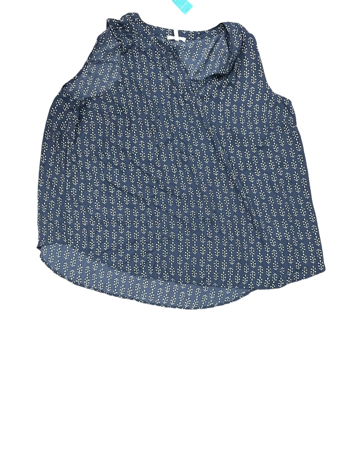 Top Sleeveless By Maurices In Blue, Size:3X