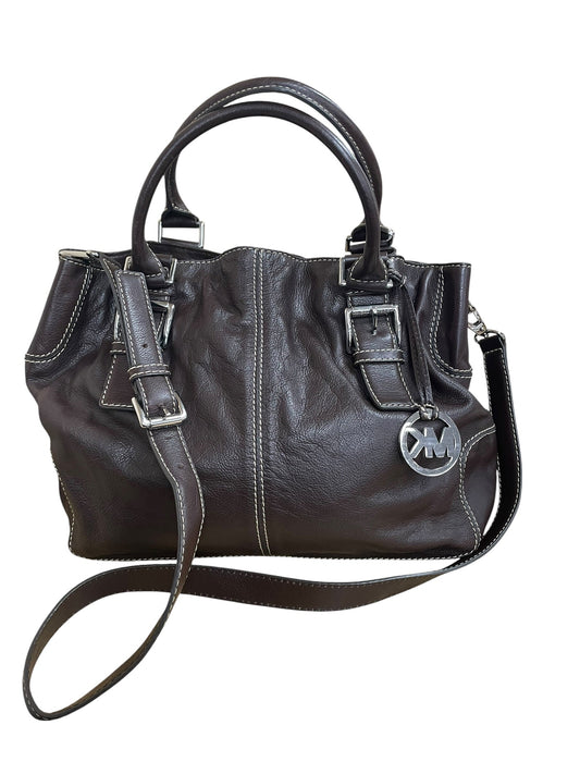 Handbag Designer By Michael Kors In Brown, Size:Medium