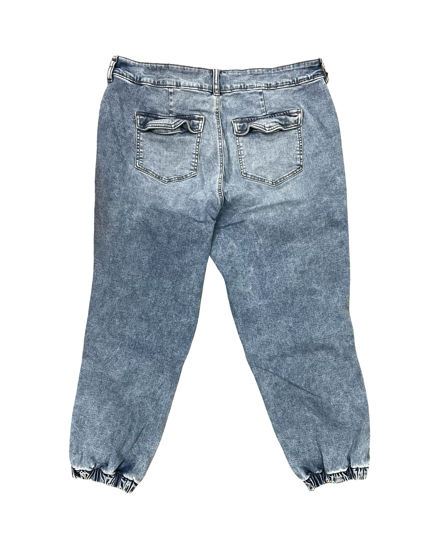 Jeans Cropped By Torrid In Blue Denim, Size:18