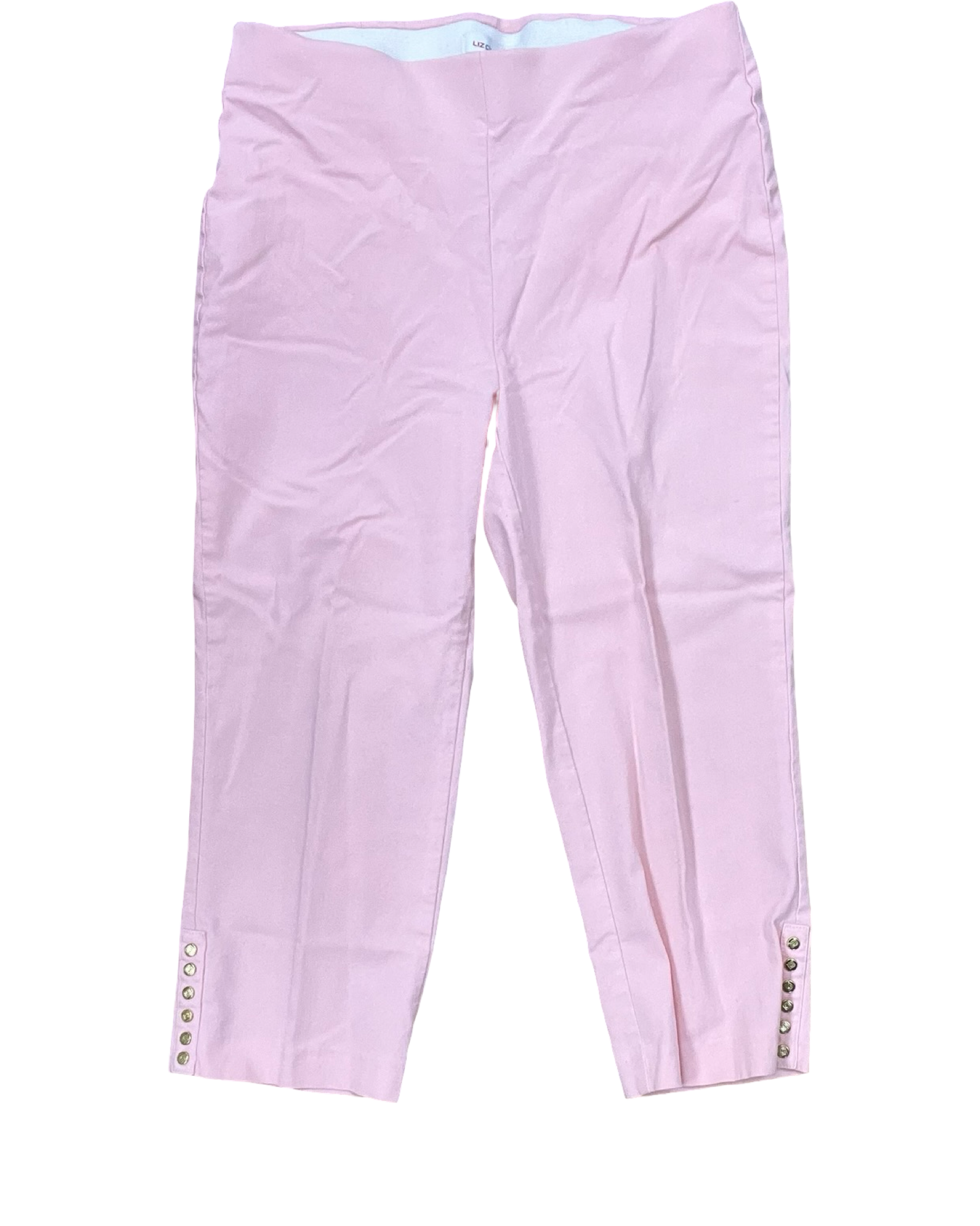 Pants Cropped By Liz Claiborne In Pink, Size:6
