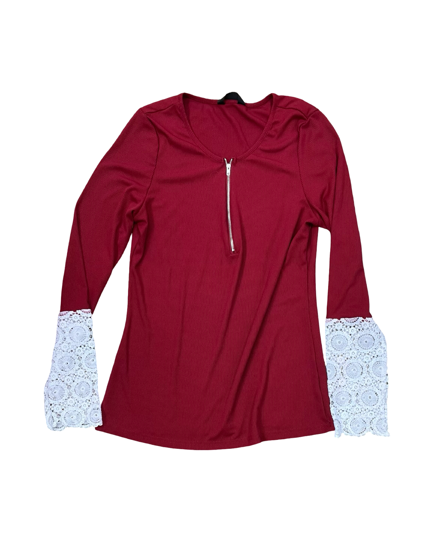 Top Ls By Chicme In Red, Size:Xl