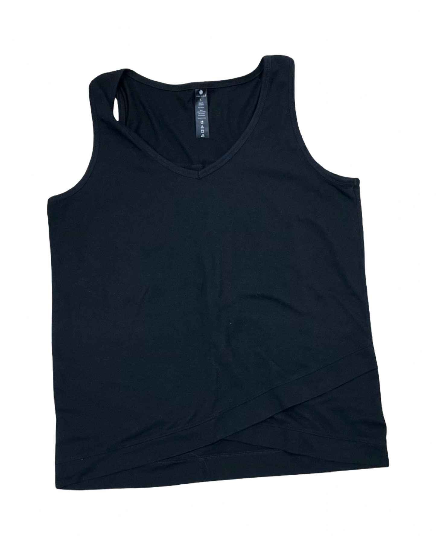 Athletic Tank Top By Yogalicious In Black, Size:L