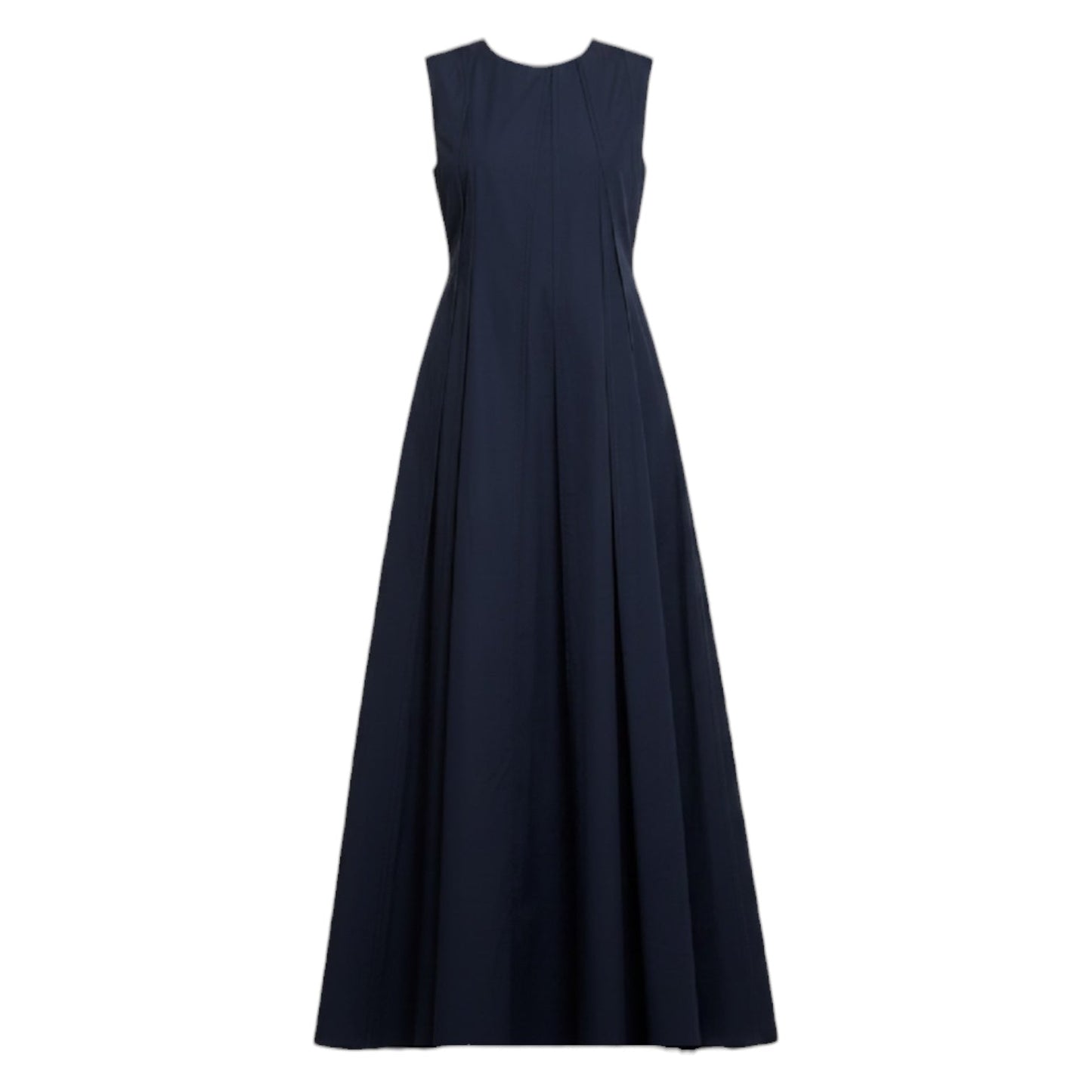 Panelled Sleeveless Maxi Dress By Cos In Navy, Size: 2 (Eu 34)
