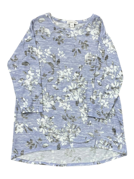 Top 3/4 Sleeve By Coldwater Creek In Blue, Size:M