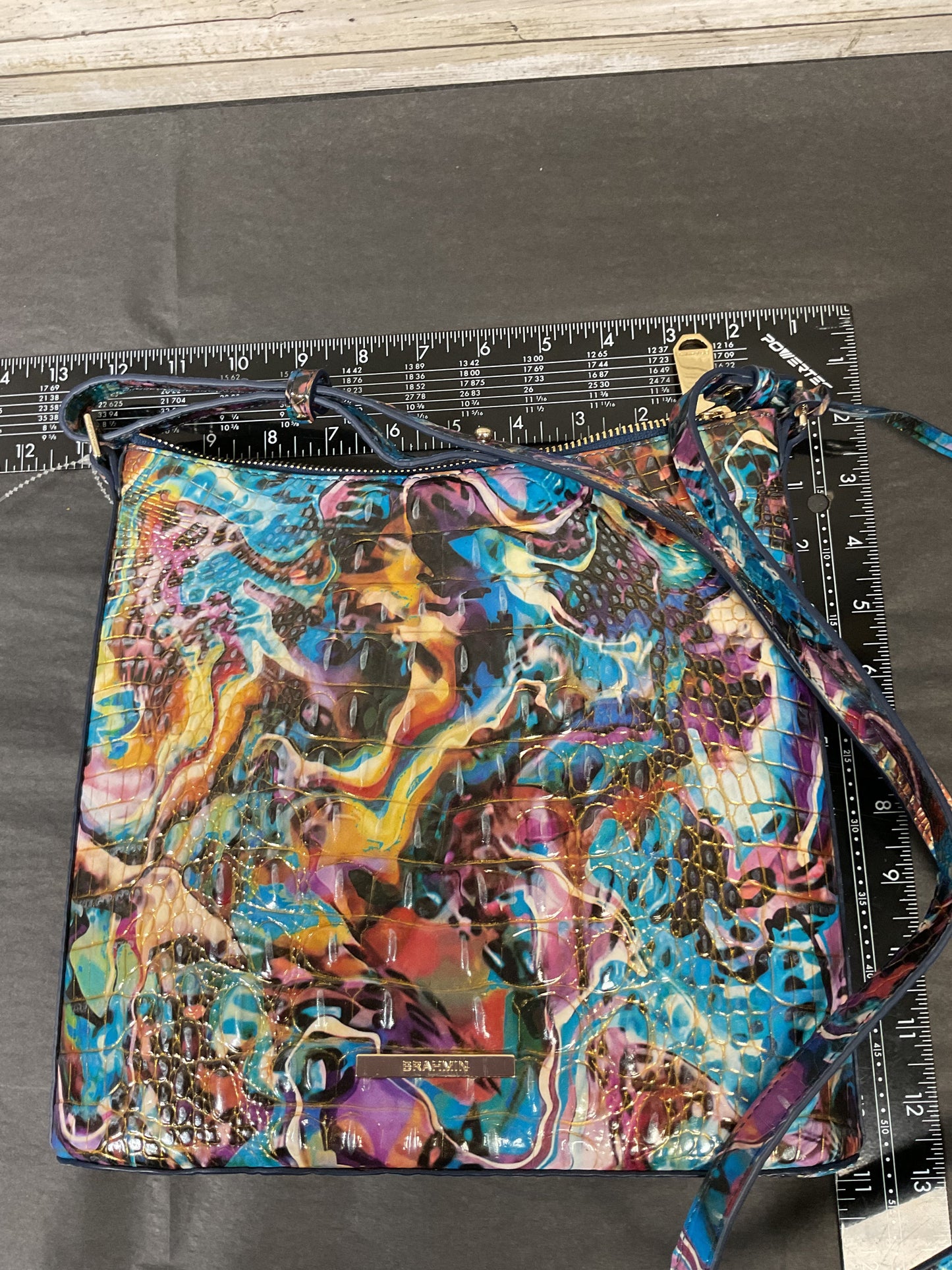 Handbag Designer By Brahmin In Multi, Size:Medium