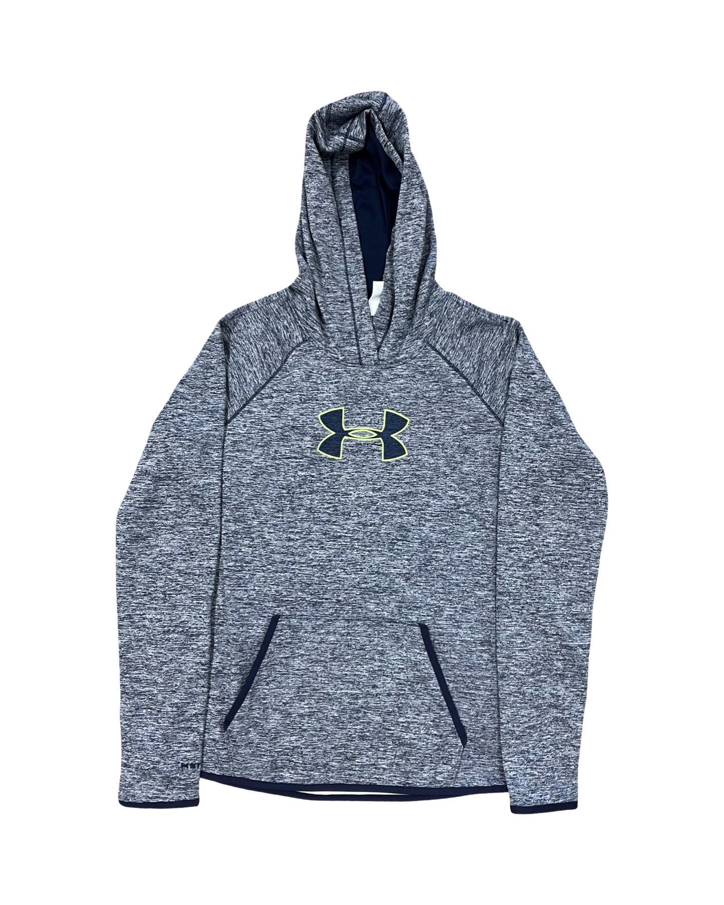 Athletic Sweatshirt Hoodie By Under Armour In Blue, Size:M