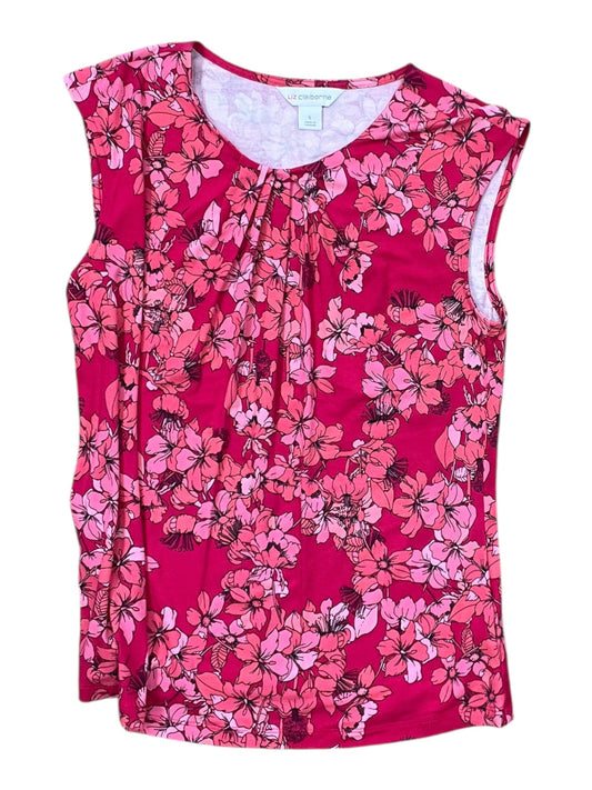 Top Ss By Liz Claiborne In Pink, Size:S