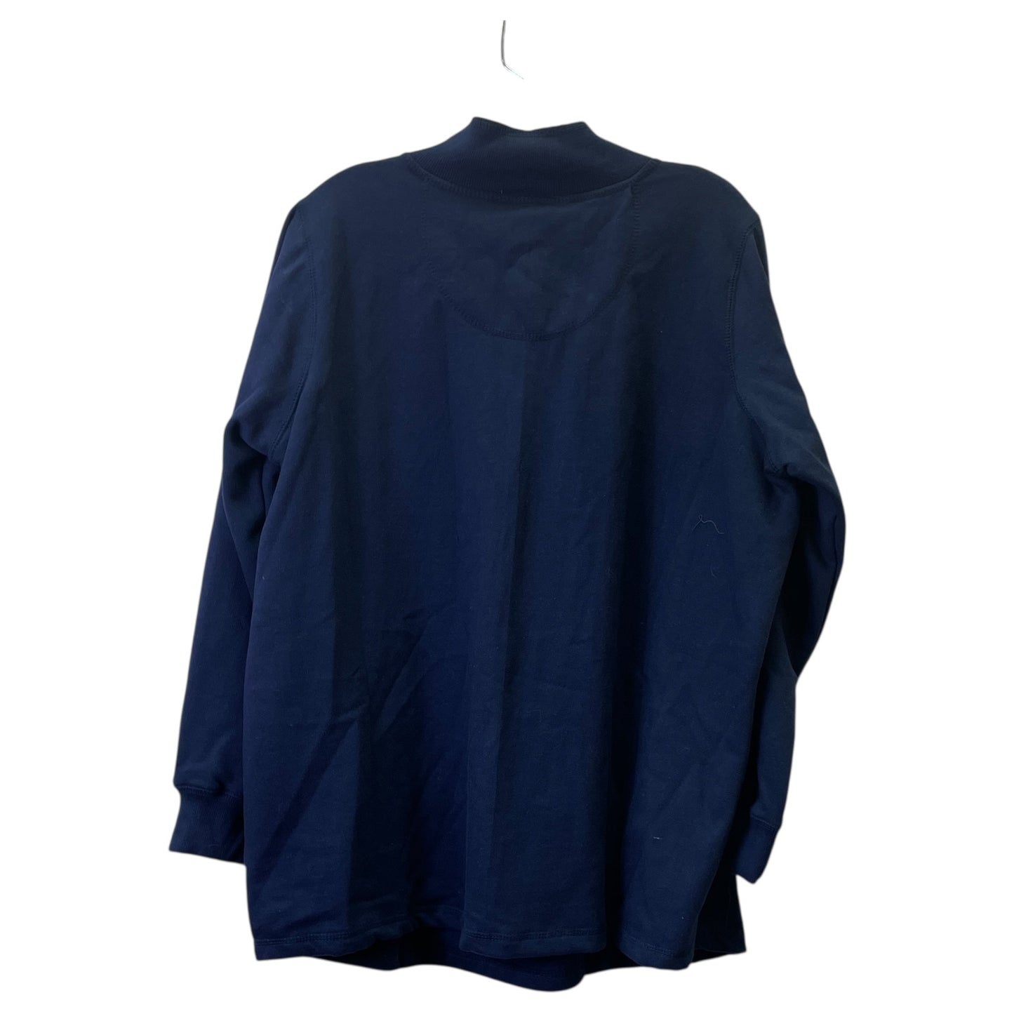 Lounge Set Pants By Woman Within In Blue & Brown, Size:1X