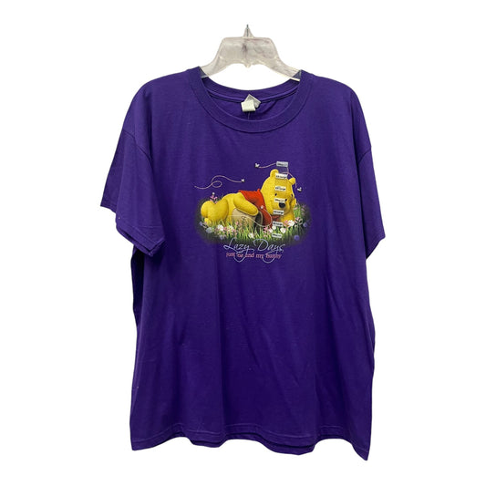 Top Ss By Disney Store In Purple, Size:2X