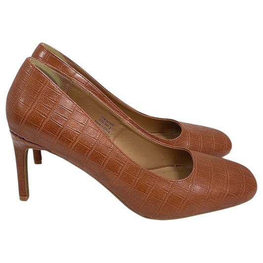 Shoes Heels Stiletto By Journee In Brown, Size:9
