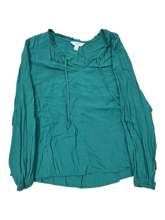 Top Ls By Croft And Barrow In Green, Size:1X