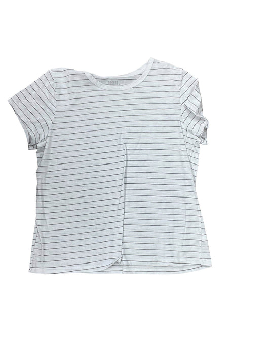Top Ss By Time And Tru In White, Size:Xl