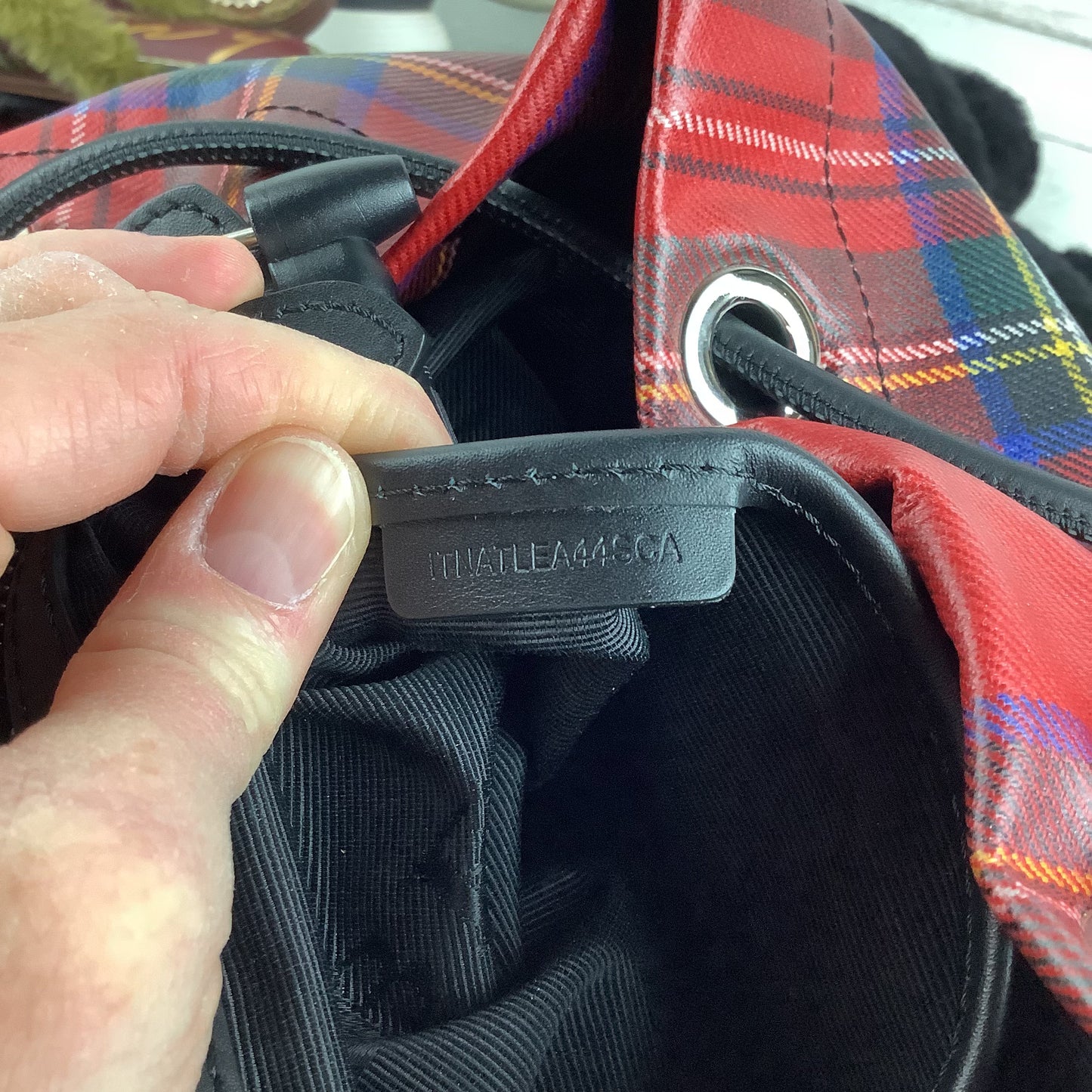 Backpack Luxury Designer By Burberry, Size: Medium