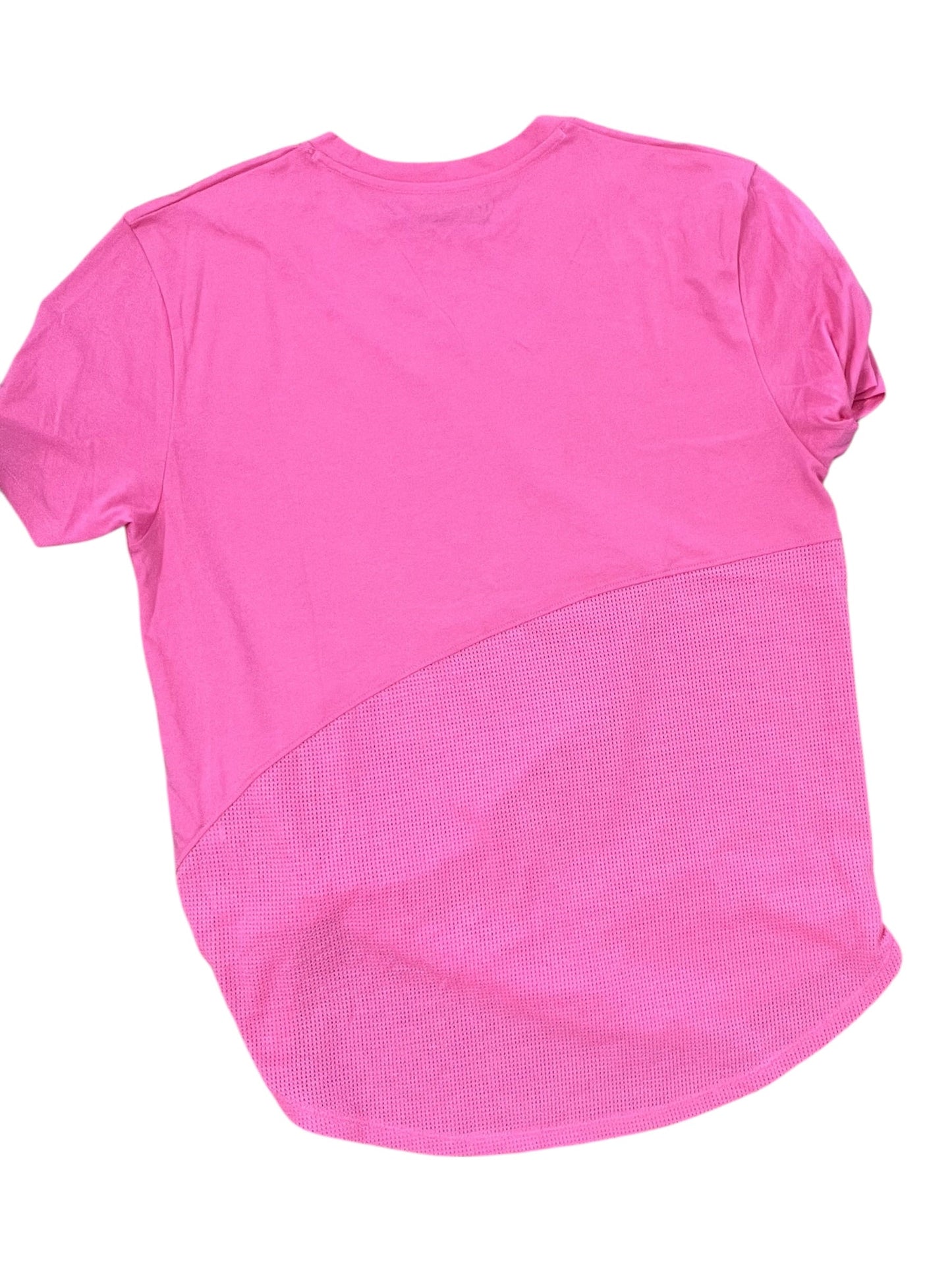 Athletic Top Ss By Under Armour In Pink, Size:M