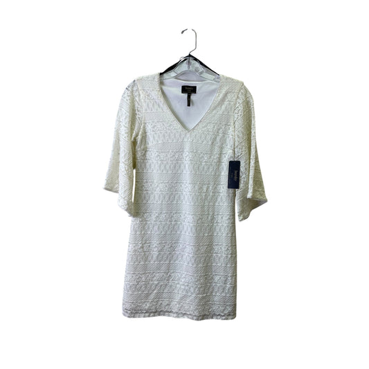 Dress Party Midi By Laundry In Cream, Size:Xs