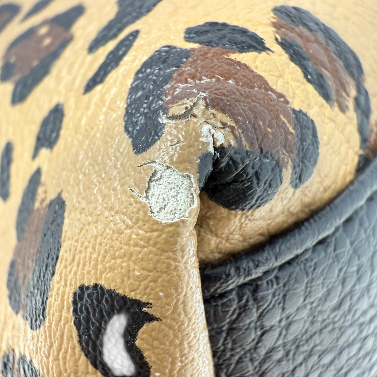 Felicity Leopard Print PVC Tote By Fossil, Size: Medium