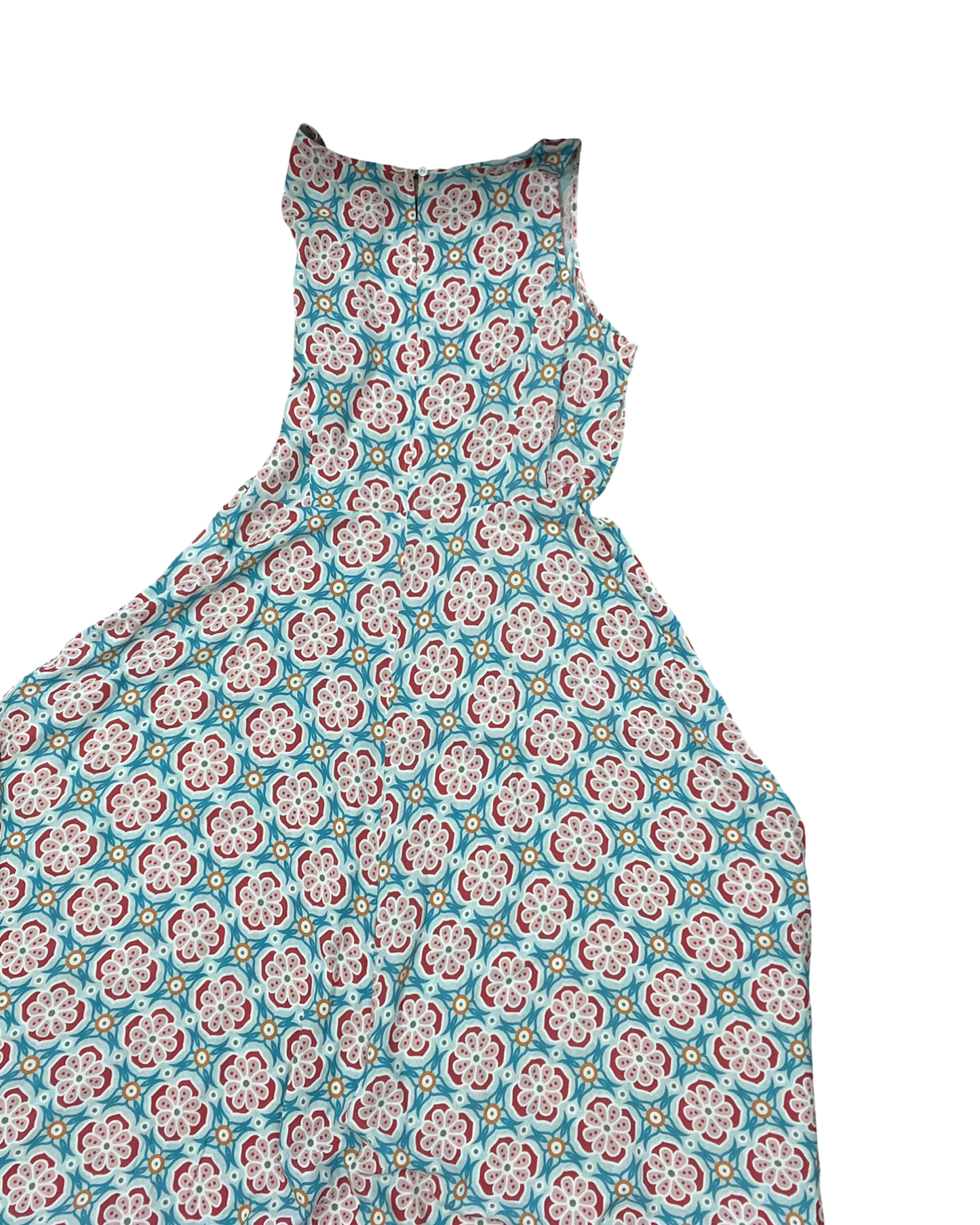 Dress Casual Maxi By Sundance In Blue & Red, Size:M