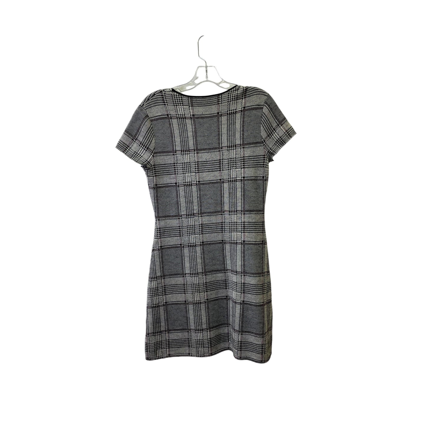 Dress Sweater By Theory In Plaid Pattern, Size:M