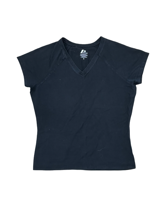 Athletic Top Ss By Pro Spirit In Black, Size:M