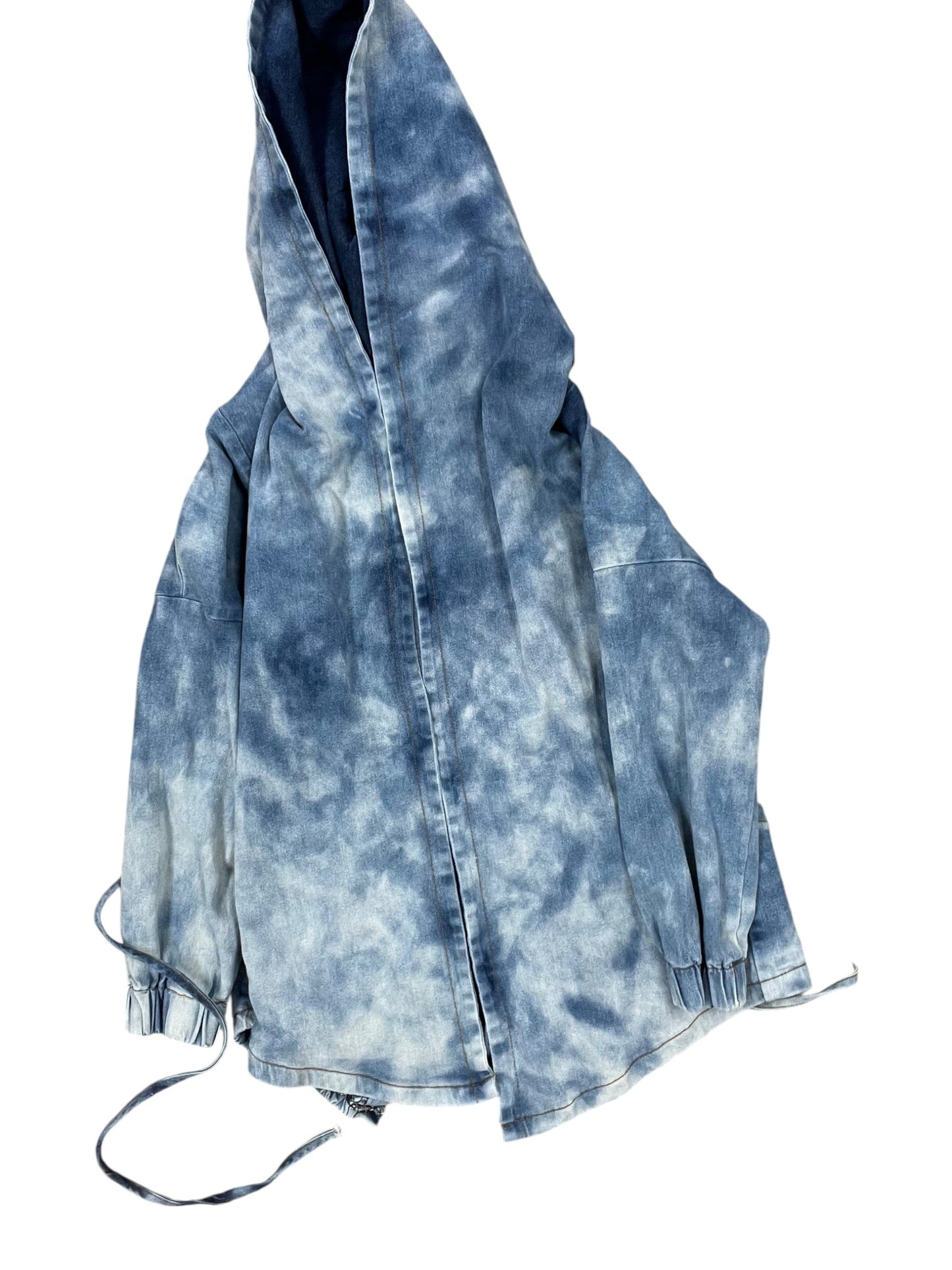 Jacket Denim By Clothes Mentor In Blue Denim, Size:L