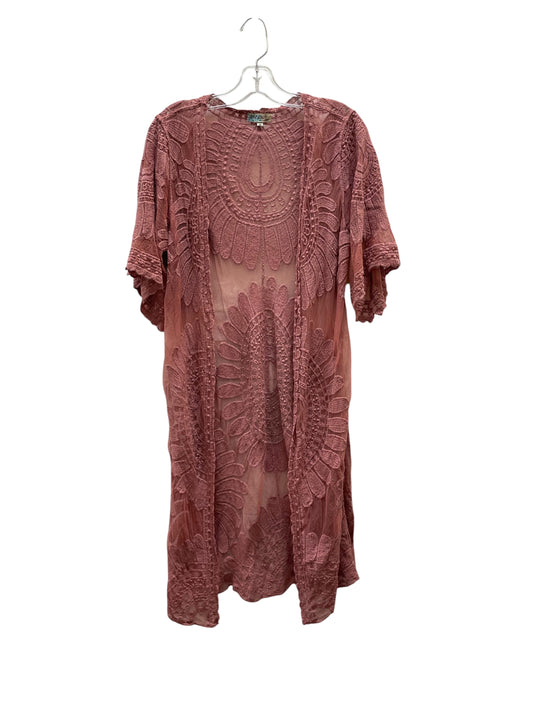 Kimono By Rebellion In Maroon, Size:M