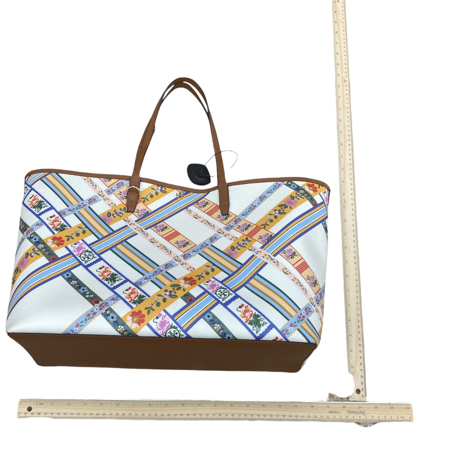 Handbag Designer By Tory Burch In Multi, Size:Large