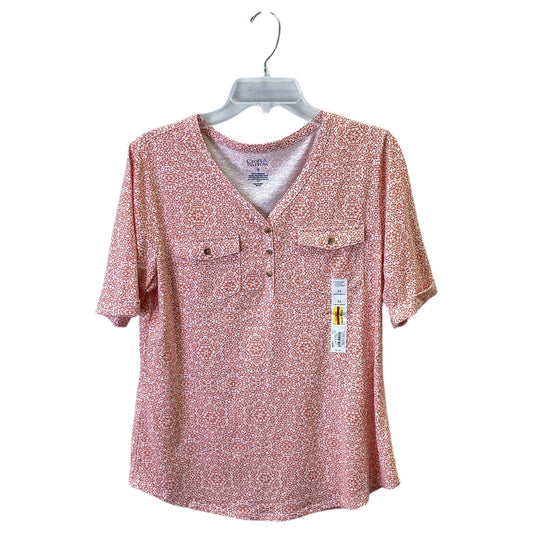 Top Ss By Croft And Barrow In Orange, Size:M