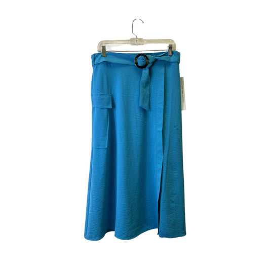 Skirt Maxi By New York And Co In Blue, Size:M