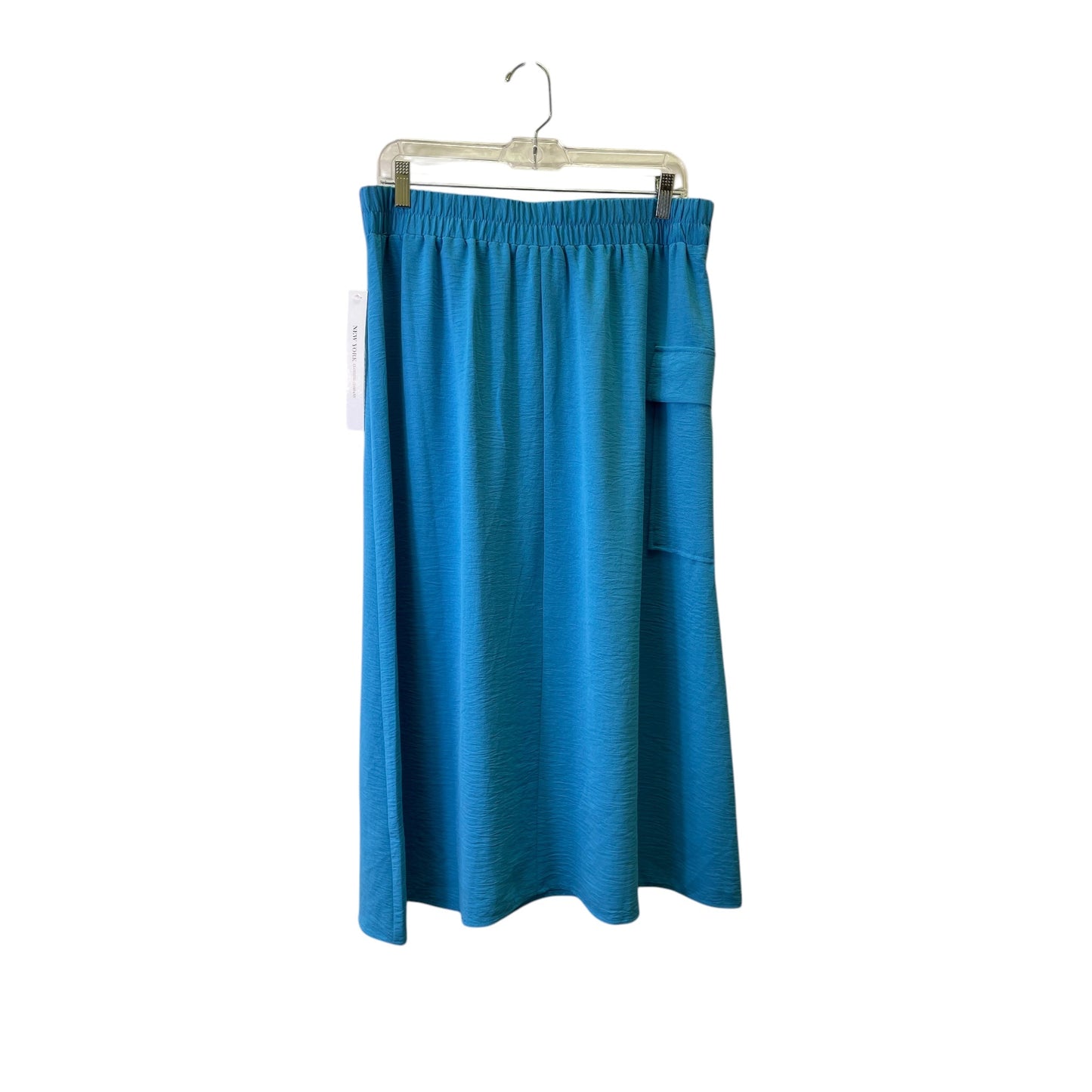 Skirt Maxi By New York And Co In Blue, Size:M