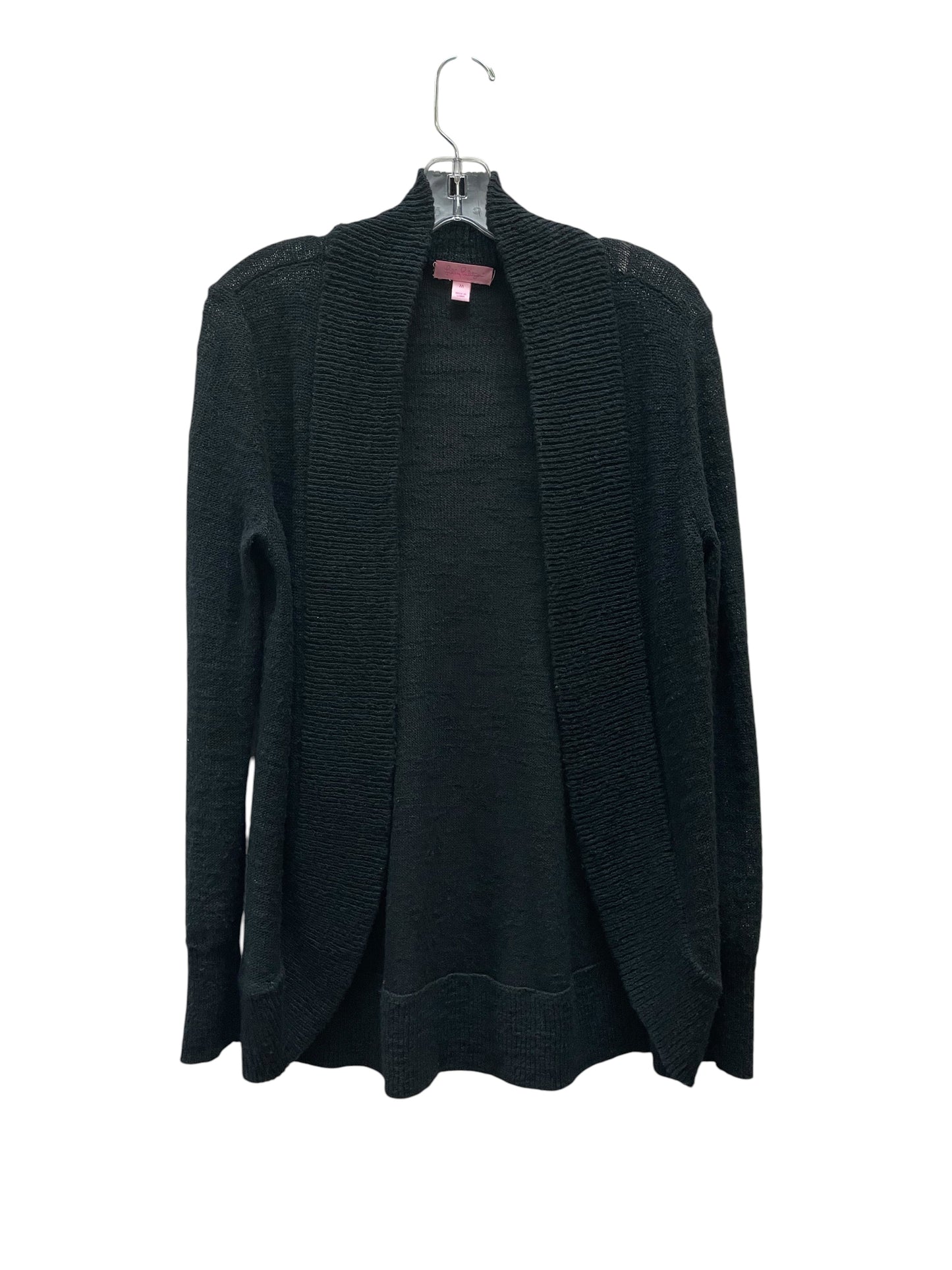 Cardigan Designer By Lilly Pulitzer In Black, Size:M