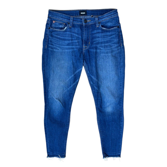 Jeans Skinny By Hudson In Blue Denim, Size:28