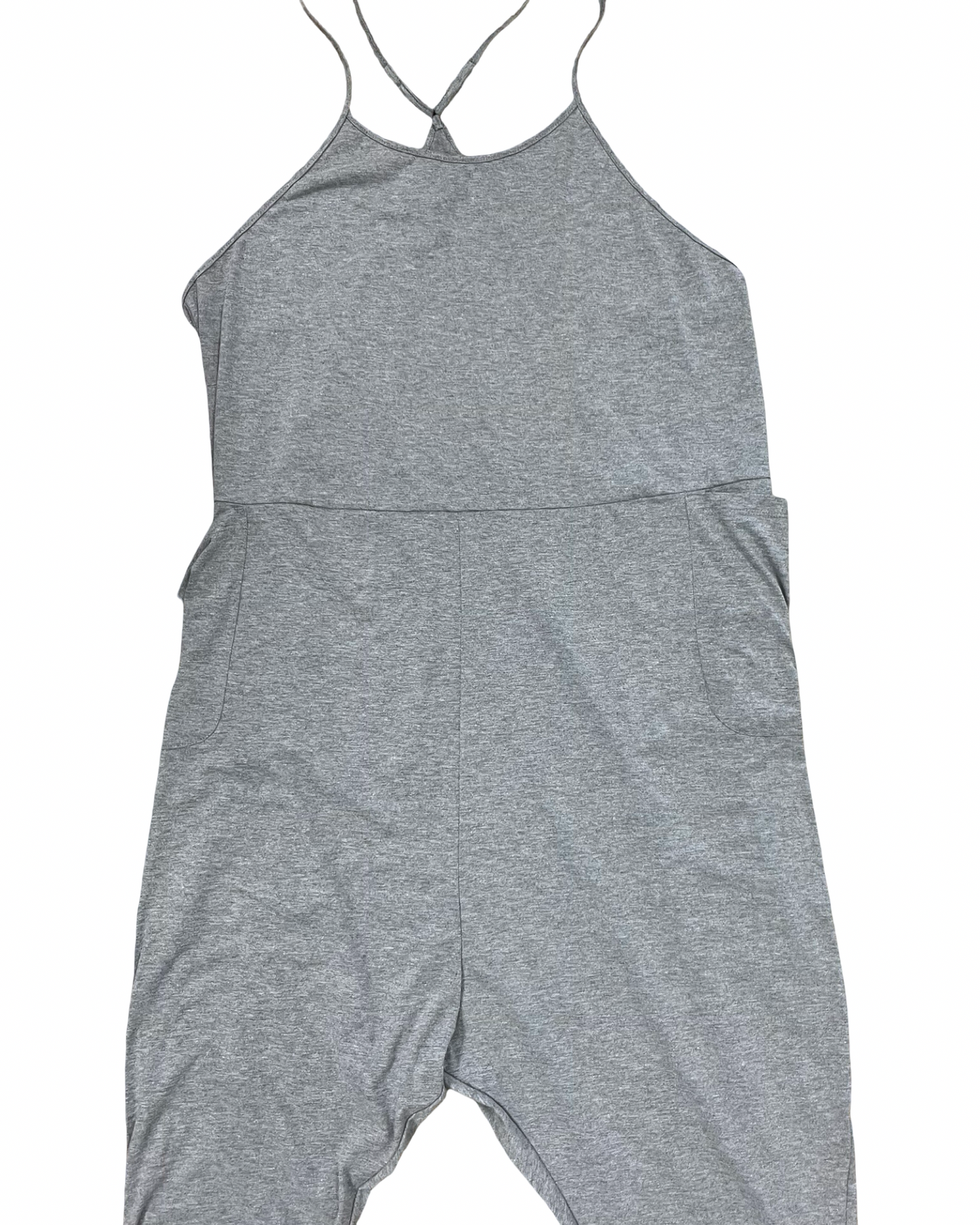 Jumpsuit By Shein In Grey, Size:Xl