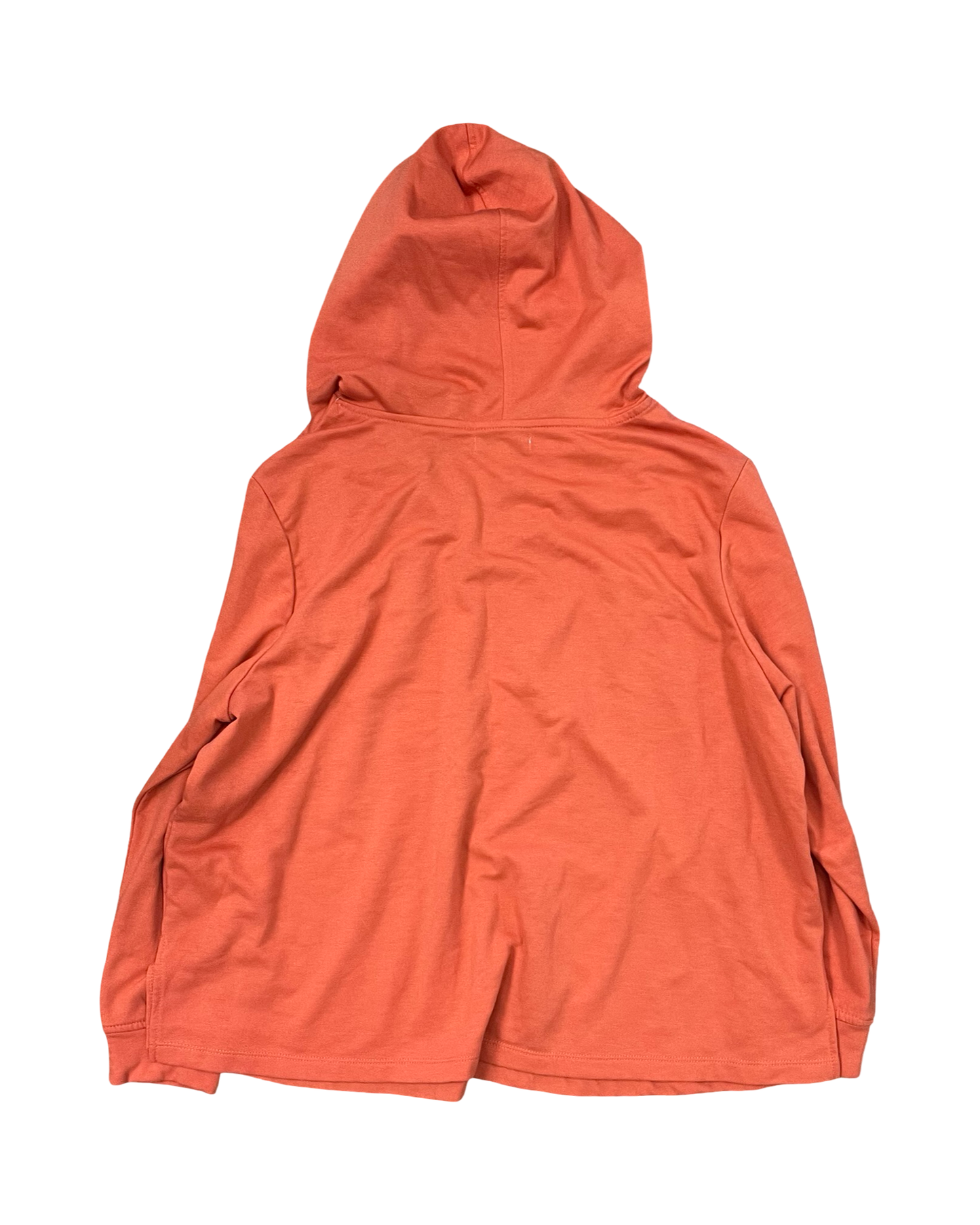 Sweatshirt Hoodie By Rae Dunn In Orange, Size:1X