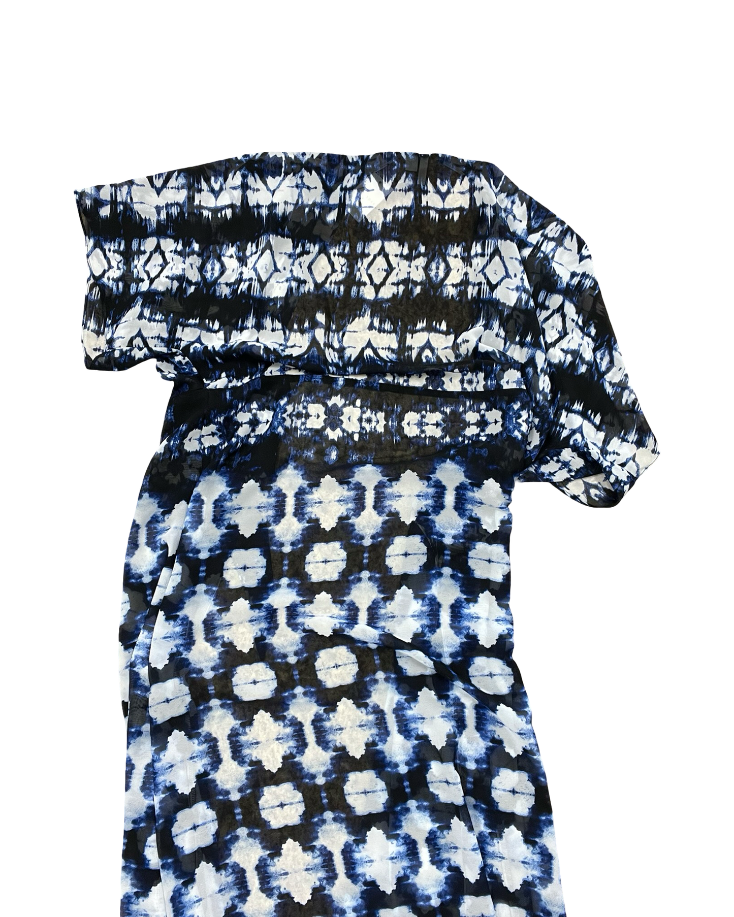 Cardigan By Clothes Mentor In Blue, Size:1X