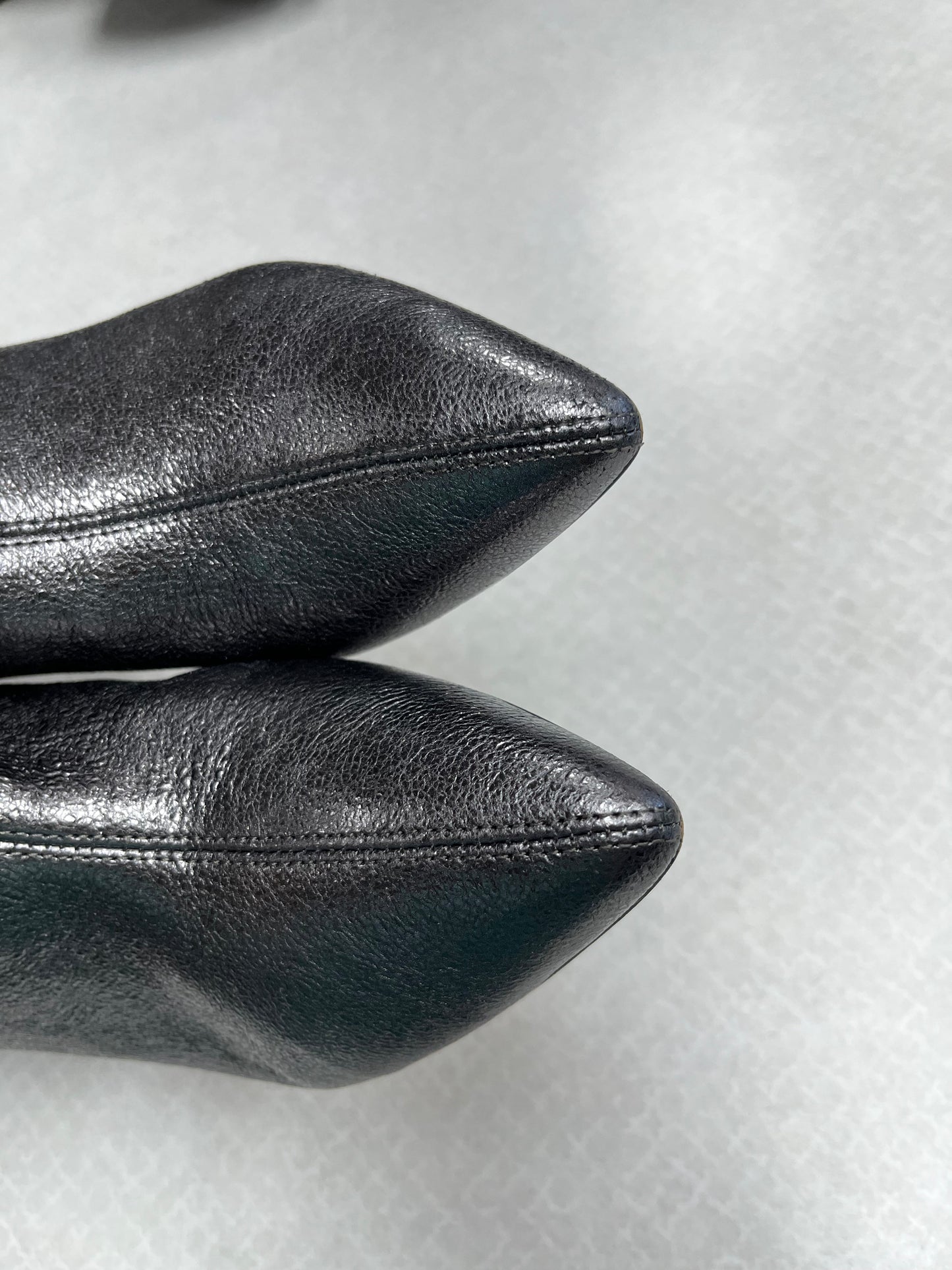 Boots Ankle Heels By Sam Edelman In Silver, Size:8.5