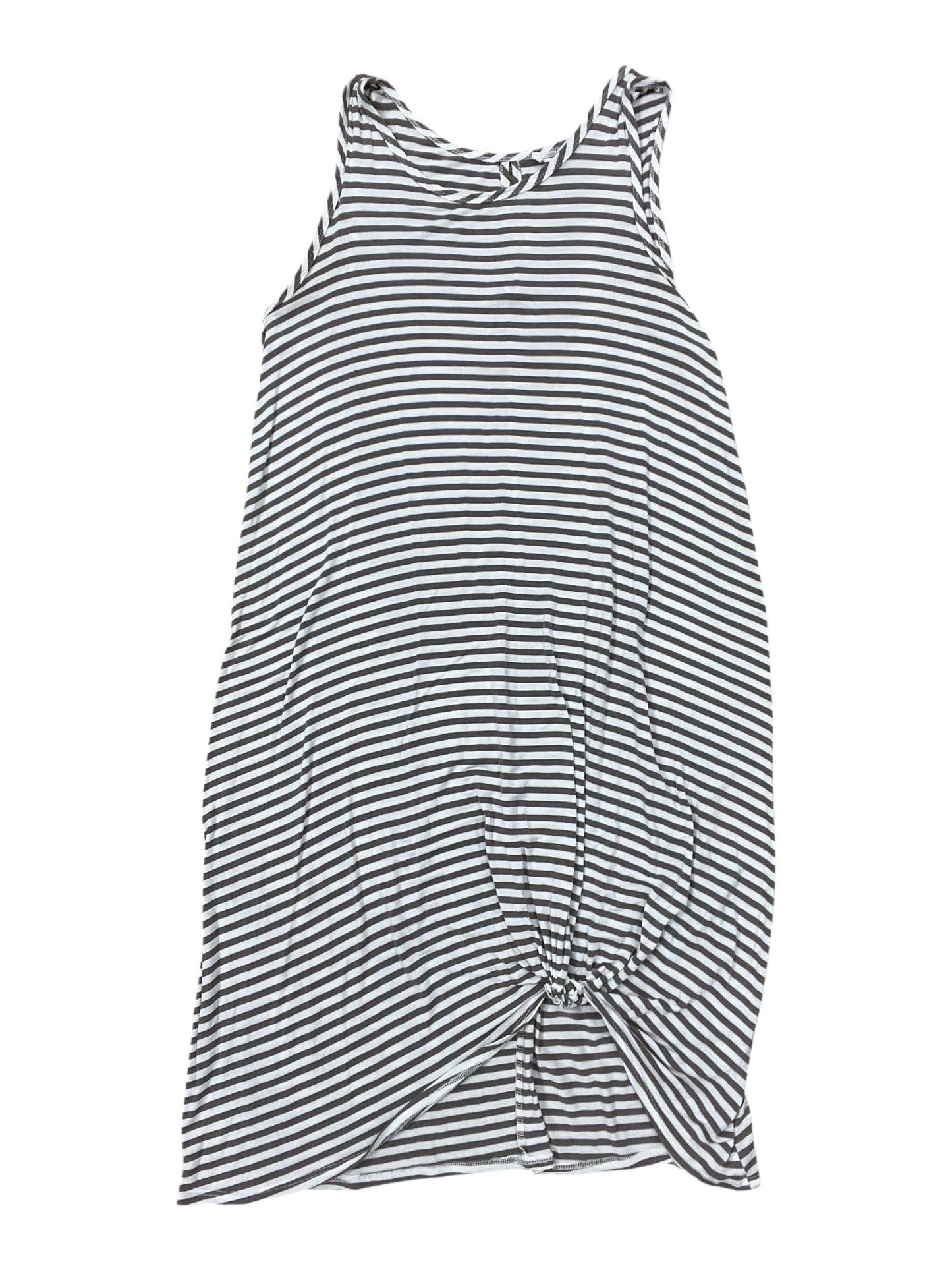 Dress Casual Midi By Eesome In Striped Pattern, Size:M