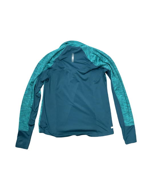 Athletic Top Ls Collar By Danskin Now In Green, Size:L