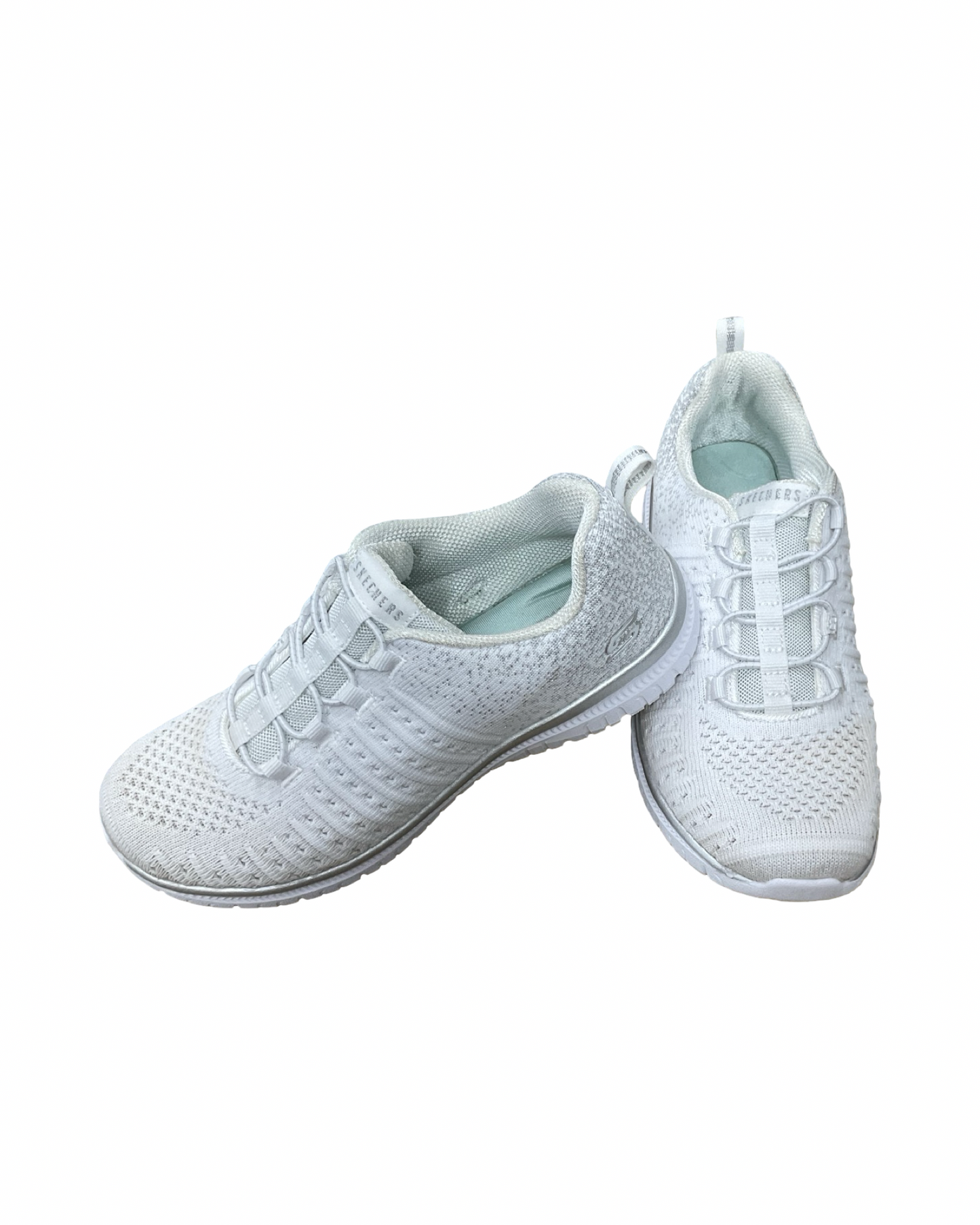 Shoes Sneakers By Skechers In White, Size:6.5