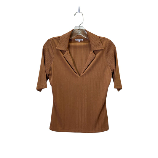 Top Ss By Reformation In Brown, Size:S