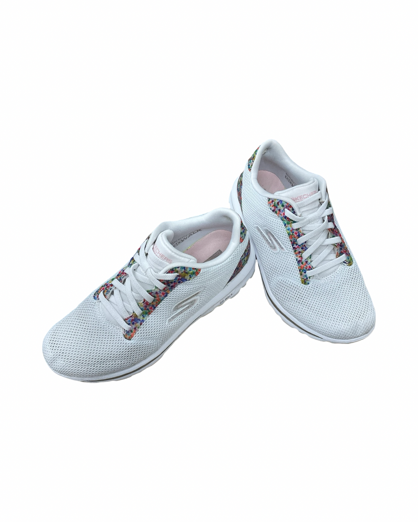 Shoes Sneakers By Skechers In White, Size:6.5