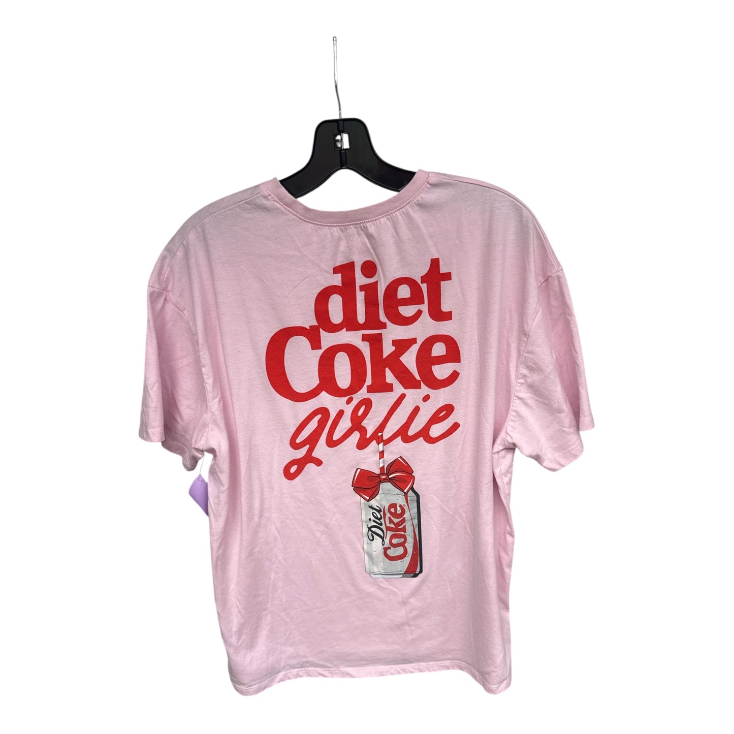Top Short Sleeve By Clothes Mentor In Pink & Red, Size: S