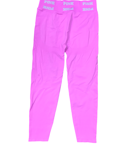 Athletic Leggings By Pink In Pink, Size:1X