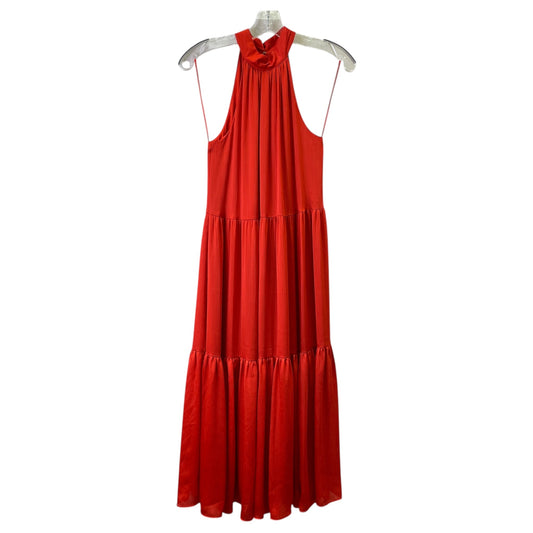 Dress Casual Midi By Trina Turk In Orange, Size:Xs