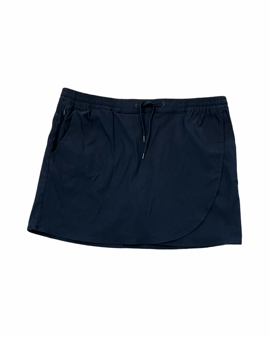 Skort By Eddie Bauer In Black, Size:Xl