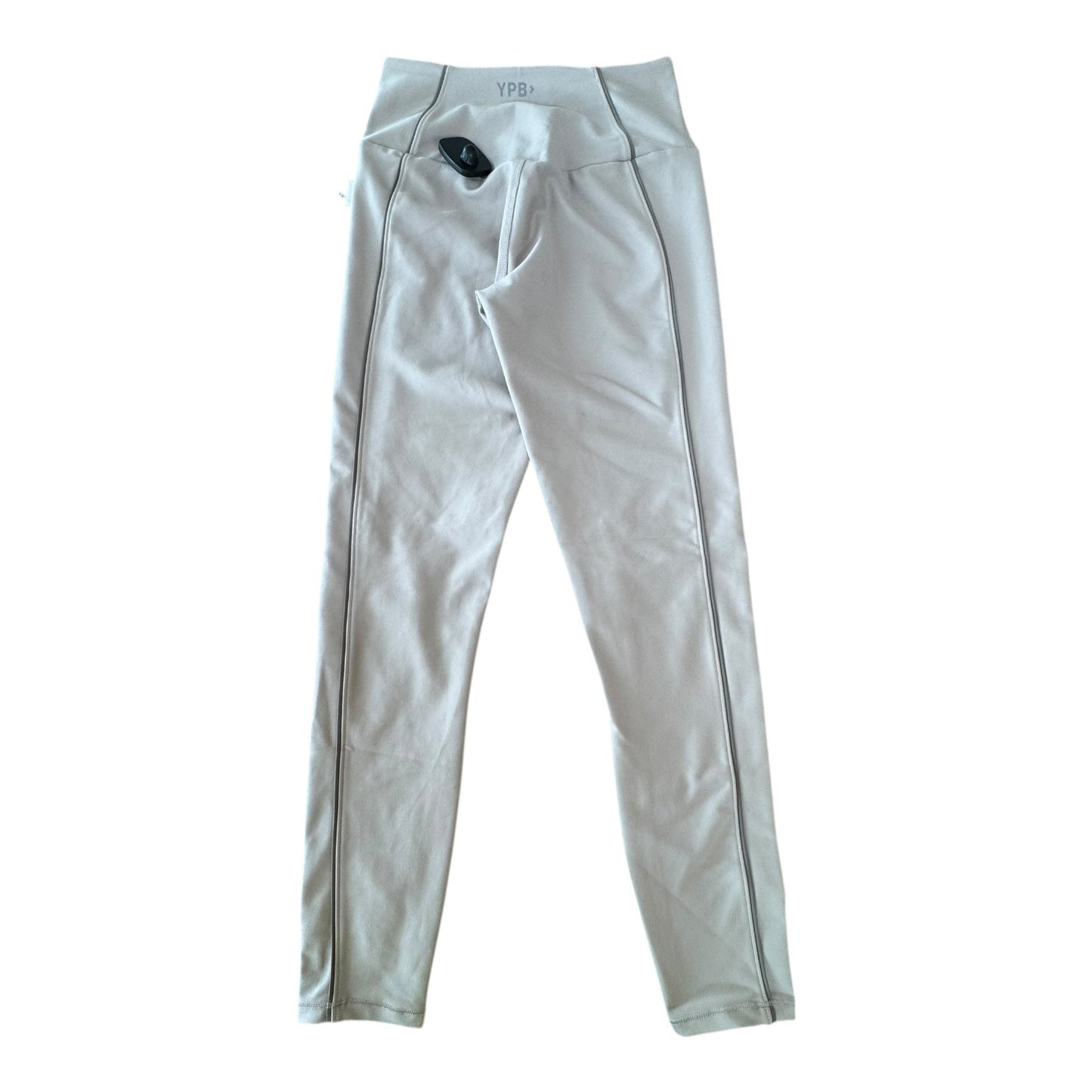 Athletic Leggings By YPB In Taupe, Size:S