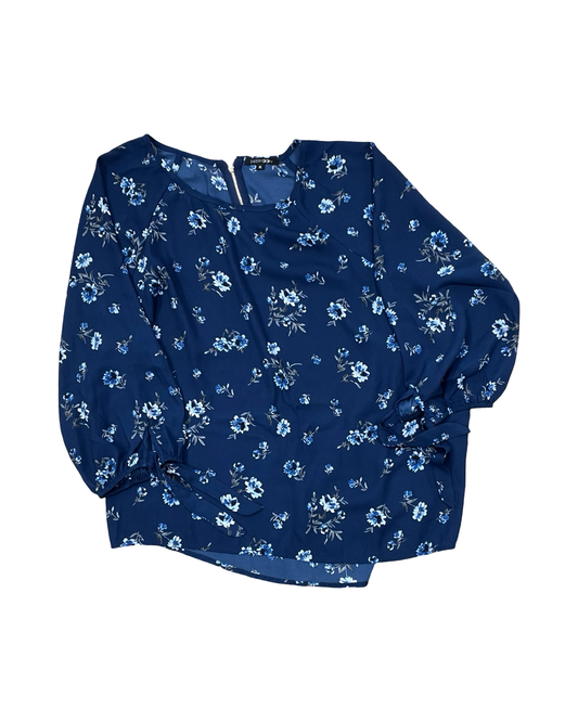 Top Ls By Papermoon In Blue, Size:Xl