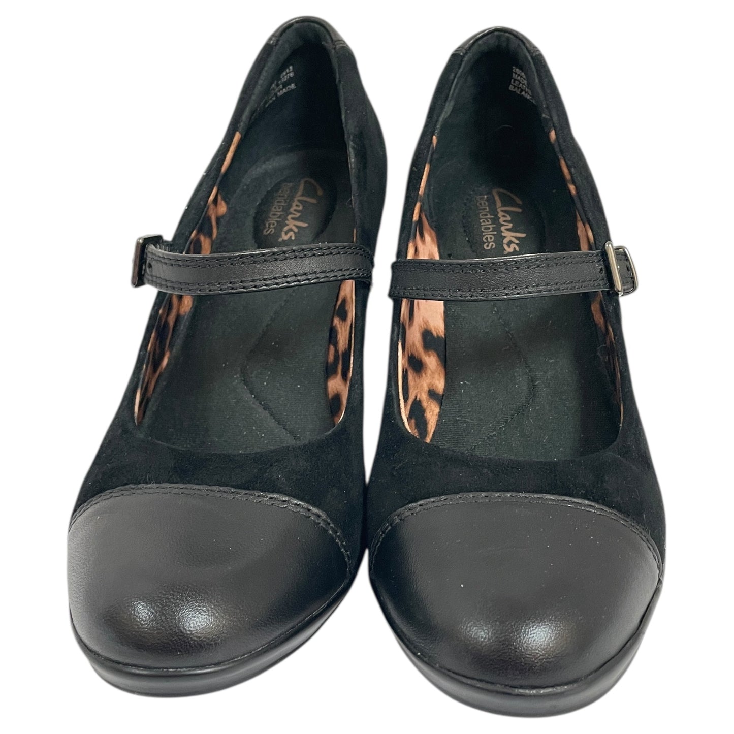 Shoes Heels Kitten By Clarks In Black, Size:7